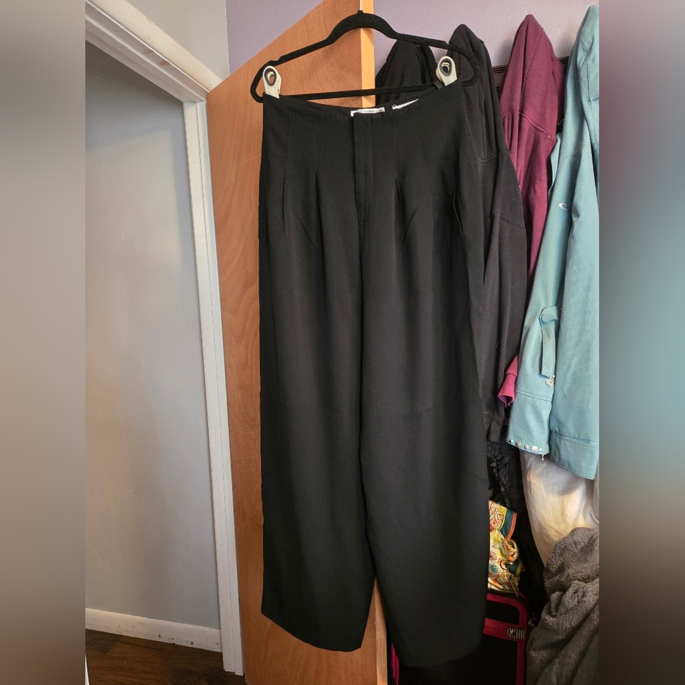 Anne Pinkerton Elegant Black Women's Pants